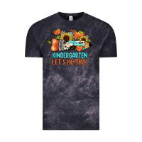 Cloud Black kindergarten let's do this Vintage Tee - JahusDesignShop