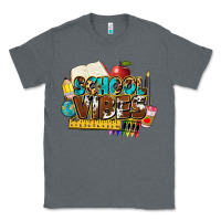 Charcoal Heather school vibes Classic Tee - NancyCooperArtShop