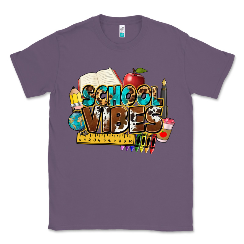 School Vibes Classic Tee by NancyCooperArtShop | Teevron