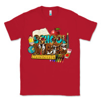 Red school vibes Classic Tee - NancyCooperArtShop