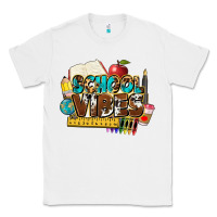 White school vibes Classic Tee - NancyCooperArtShop