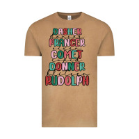 Vintage Camel dasher dancer prancer vixer comet cupid donner bli Vintage Tee - MaliasSmallBusiness