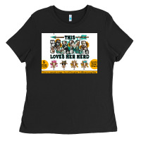 Black This mama  loves her herd goats Ladies Tee - Jasminsmagicworld