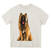 Cream belgian shepherd tervuren Heavy Core Tee - Artiststas