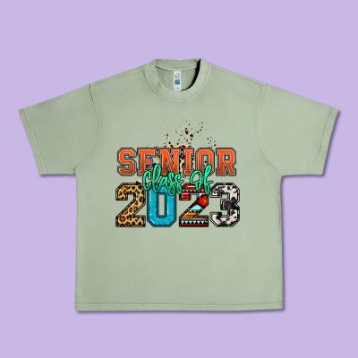 Senior Class Of 2023 Urban Heavy Tee Designed By Nancycooperartshop