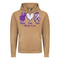 Vintage Camel Peace love cure Testicular Cancer Vintage Hoodie - NancyCooperArtShop