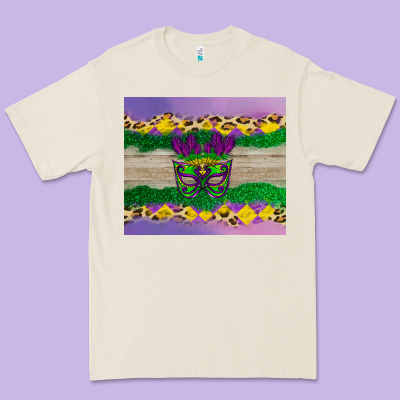 Mardi Gras Mask Premium Tee Designed By Adodesignshop
