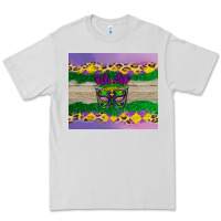 Dove Grey mardi gras mask Premium Tee - AdoDesignShop