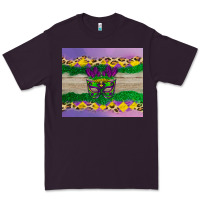 Plum mardi gras mask Premium Tee - AdoDesignShop