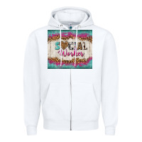 White western social worker tumbler tbs (1) Zipper Hoodie - TumblerDesignByShophia