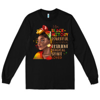 Black i am black history Long Sleeve Tee - LillyAllenDesigns