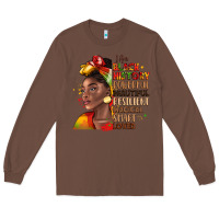 Chestnut i am black history Long Sleeve Tee - LillyAllenDesigns