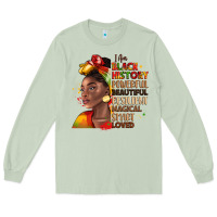 Matcha i am black history Long Sleeve Tee - LillyAllenDesigns