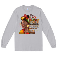 Moon Dust i am black history Long Sleeve Tee - LillyAllenDesigns