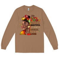 Toasted Coconut i am black history Long Sleeve Tee - LillyAllenDesigns