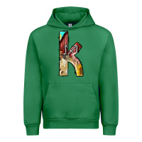 Emerald farm life alphabet lowercase letters k Urban Hoodie - BundleAndBundleShop