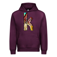 Mauve Wine farm life alphabet lowercase letters k Urban Hoodie - BundleAndBundleShop