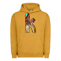 Pigment Peanut Butter farm life alphabet lowercase letters k Urban Hoodie - BundleAndBundleShop