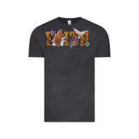 Vintage Black faith with praying hands Vintage Tee - NancyCooperArtShop