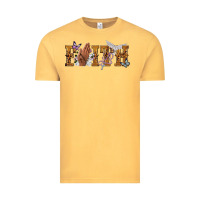 Vintage Mustard faith with praying hands Vintage Tee - NancyCooperArtShop