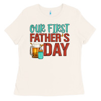 Bone our first father's day Ladies Tee - Artiststas