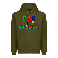Army Green Dad of warrior Premium Hoodie - CowGirlArtShop
