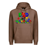 Chestnut Dad of warrior Premium Hoodie - CowGirlArtShop