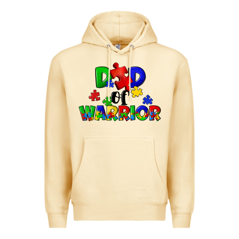 Dad Of Warrior Premium Hoodie by CowGirlArtShop | Teevron