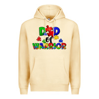 Pina Colada Dad of warrior Premium Hoodie - CowGirlArtShop
