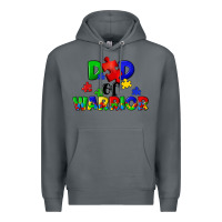 Rock Dad of warrior Premium Hoodie - CowGirlArtShop