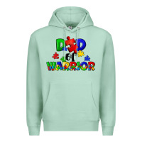 Seafoam Dad of warrior Premium Hoodie - CowGirlArtShop