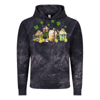 Cloud Black patricks day coffee Vintage Hoodie - MaliasSmallBusiness