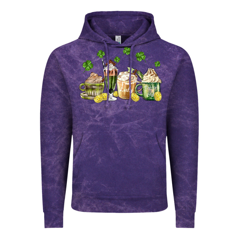 Patricks Day Coffee Vintage Hoodie by MaliasSmallBusiness | Teevron