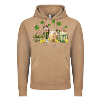 Vintage Coffee patricks day coffee Vintage Hoodie - MaliasSmallBusiness