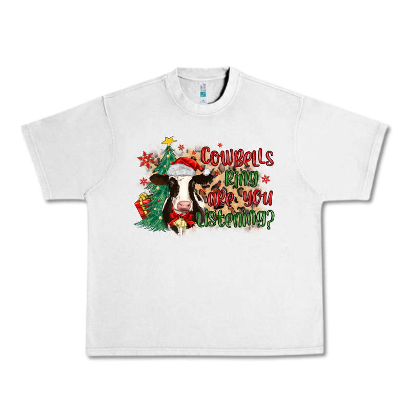 Cowbells Ring Are You Listening Urban Heavy Tee by MaliasSmallBusiness | Teevron