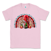 Bubblegum Pink festive gnome with gifts Classic Tee - CowhideDigitalArt
