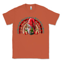 Copper festive gnome with gifts Classic Tee - CowhideDigitalArt