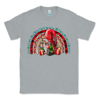 Heather Grey festive gnome with gifts Classic Tee - CowhideDigitalArt