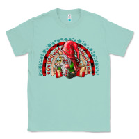 Seafoam festive gnome with gifts Classic Tee - CowhideDigitalArt