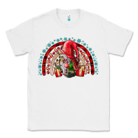 White festive gnome with gifts Classic Tee - CowhideDigitalArt