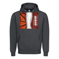 Smoke baseball and basketball and football tumbler tbs Zipper Hoodie - TumblerDesignByShophia