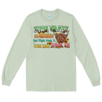 Matcha your crazy is showing cow Long Sleeve Tee - LillyAllenDesigns