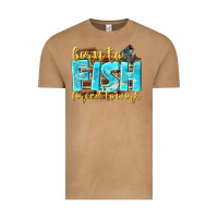 Vintage Camel born to fish forced to work Vintage Tee - NancyCooperArtShop