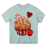 Arona Christmas candy cupcake Heavy Core Tee - AdoDesignShop