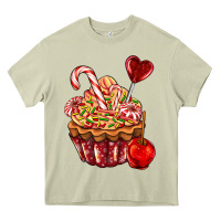 Mossy Christmas candy cupcake Heavy Core Tee - AdoDesignShop