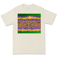 Mardi Gras Leopard Premium Tee | Teevron