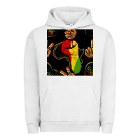 Pigment Lunar Rock African Freedom Seamless Pattern Urban Hoodie - BundleAndBundleShop