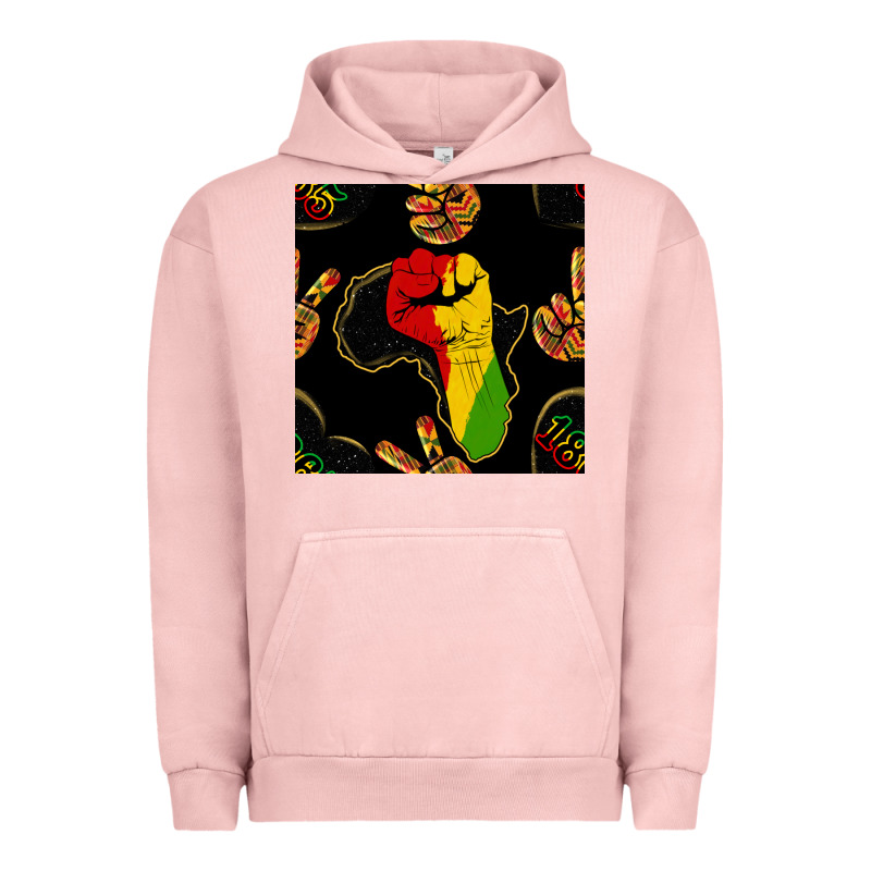 African Freedom Seamless Pattern Urban Hoodie by BundleAndBundleShop | Teevron