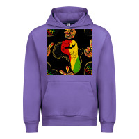 Tulip African Freedom Seamless Pattern Urban Hoodie - BundleAndBundleShop