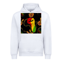 White African Freedom Seamless Pattern Urban Hoodie - BundleAndBundleShop